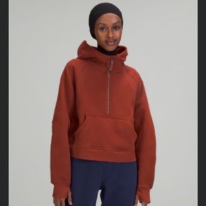 SCUBA OVERSIZED HALF-ZIP HOODIE